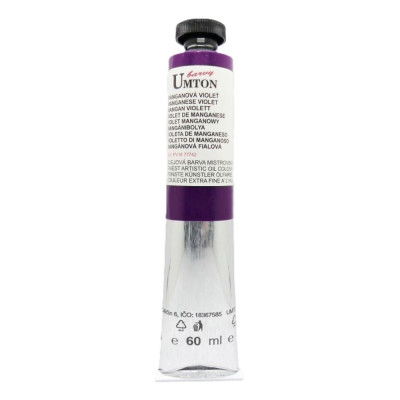 Olejová barva Manganová violeť  Umton 60 ml