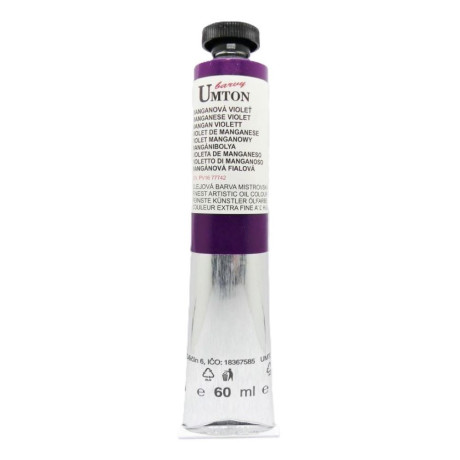 Olejová barva Manganová violeť  Umton 60 ml