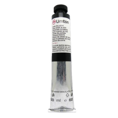 Olejová barva Čerň železitá Umton 60 ml