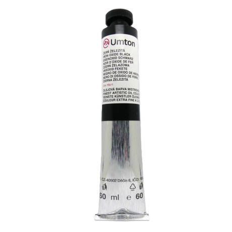 Olejová barva Čerň železitá Umton 60 ml