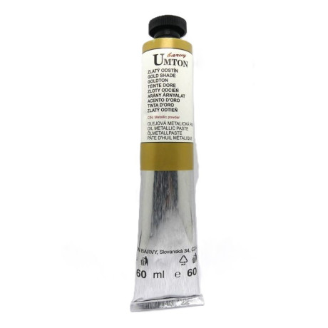 Olejová barva Zlatý odstín Umton 60 ml