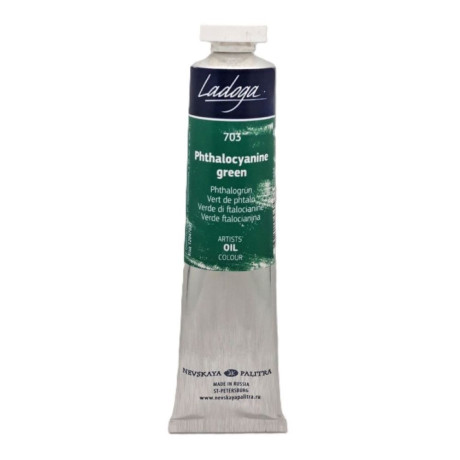 Olejová barva Phthalocyanine zelená Ladoga 46 ml
