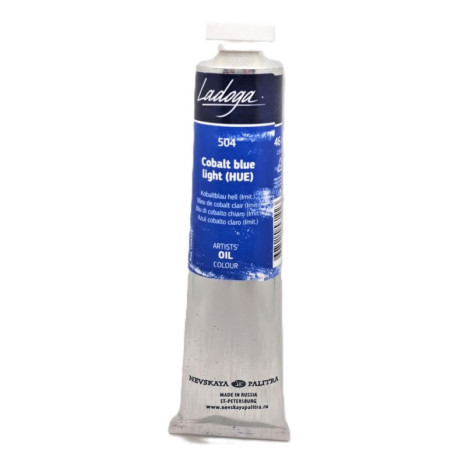 Olejová barva Kobalt modrý světlý Ladoga 46 ml