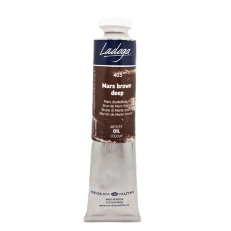 Olejová barva Mars brown deep Ladoga 46 ml