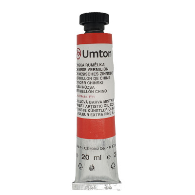 Umton Olejová barva Čínská rumělka 20 ml