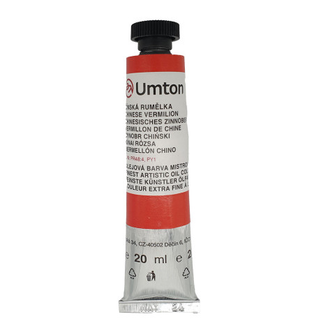 Umton Olejová barva Čínská rumělka 20 ml