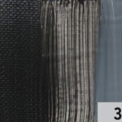 Charvin Paris Akrylová barva Extra fine Carbone Black 091 tuba 200 ml pohled na odstín