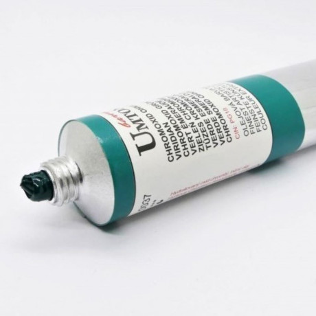 Umton Olejová barva Chromoxid ohnivý Viridian 20 ml