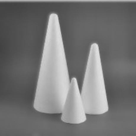 Polystyrenový kužel 15 cm