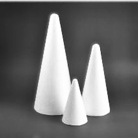 Polystyrenový kužel 15 cm