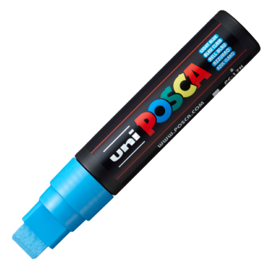 Posca akrylový fix světlý modrý 17K
