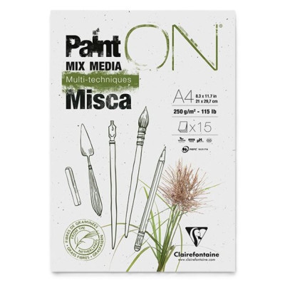 Clairefontaine Blok Misca A4 mixed media 15 listů 250 g