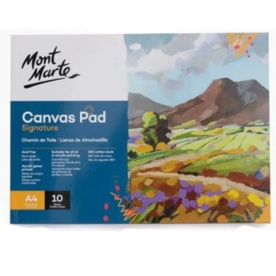 Mont Marte blok na akrylové barvy A4 280 g 10 listů