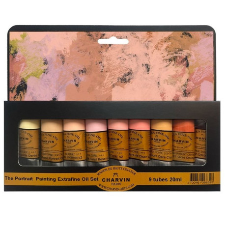 Charvin sada olejových barev Portrait pleťové odstíny 9x20 ml