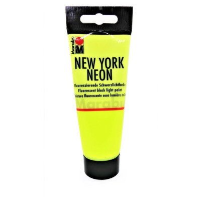 Marabu Neon žlutá New York 100 ml
