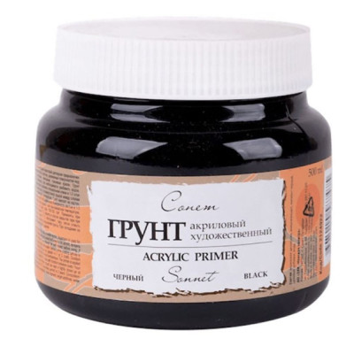 Akrylový šeps černý Nevskaya Palitra 500 ml