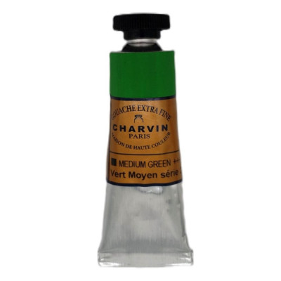 Charvin kvašová barva extra fine 20 ml medium green 248