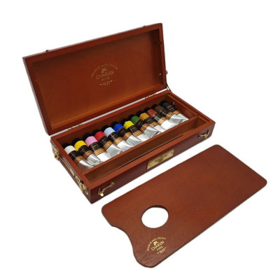 Charvin Paris Akrylové barvy Extra Fine v dřevěném kufříku 12x20 ml