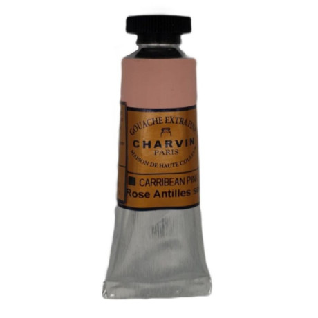 Charvin Paris Kvašová barva Extra Fine Carribean Pink 133 tuba 20 ml