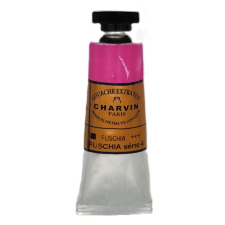 Charvin Kvašová barva Extra fine Fuchsia odstín číslo 156 tuba 20 ml
