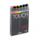 ShinHan Touch Twin Marker 6 ks sada Základní odstíny