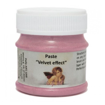 Daily ART Strukturovací Sametová pasta 50 ml Pink Topaz