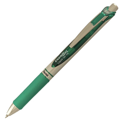 Pentel Gelové pero EnerGel BL77 Zelená 0,7mm