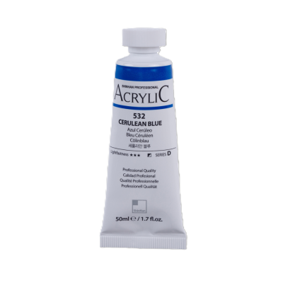 ShinHan Akrylová barva 50 ml Cerulean Blue 532