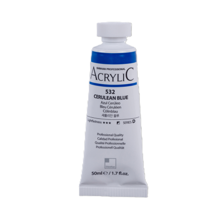 ShinHan Akrylová barva 50 ml Cerulean Blue 532