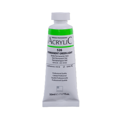 ShinHan Akrylová barva 50 ml Permanent Green Light 526