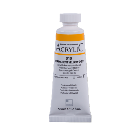 ShinHan Akrylová barva 50 ml Permanent Yellow Deep 515