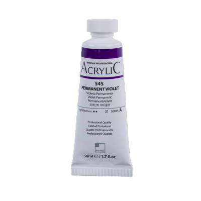 ShinHan Akrylová barva 50 ml Permanent Violet 545