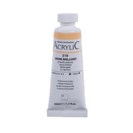 ShinHan Akrylová barva 50 ml Jaune Brilliant 519