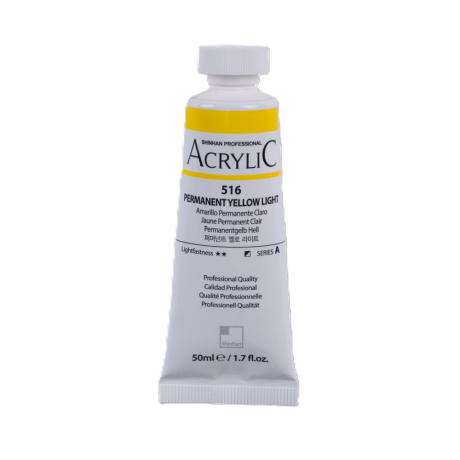 ShinHan Akrylová barva 50 ml Permanent yellow light 516