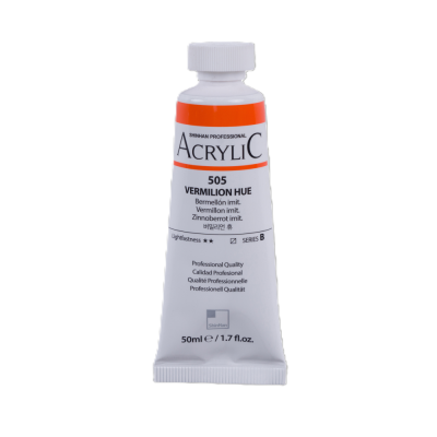 ShinHan Akrylová barva 50 ml Vermilion HUE 505