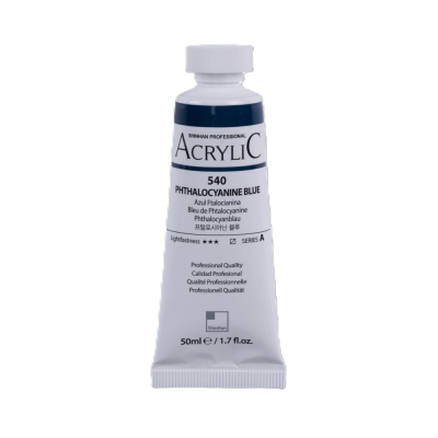 ShinHan Akrylová barva 50 ml Phthalocyanine Blue 540