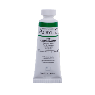 ShinHan Akrylová barva 50 ml Cadmium Green 599