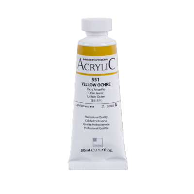 ShinHan Akrylová barva 50 ml Yellow Ochre 551