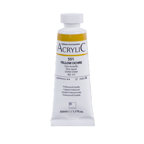 ShinHan Akrylová barva 50 ml Yellow Ochre 551