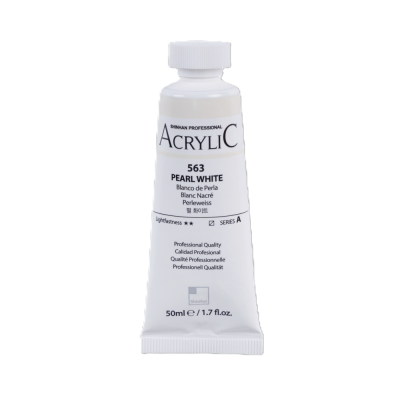 ShinHan Akrylová barva 50 ml Pearl white 563