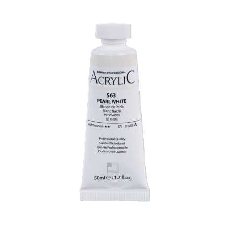 ShinHan Akrylová barva 50 ml Pearl white 563