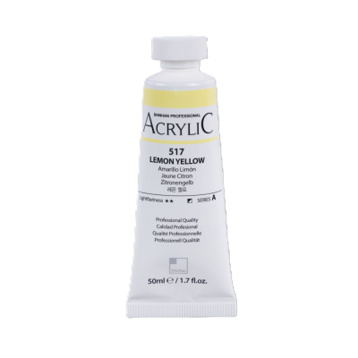 ShinHan Akrylová barva 50 ml Lemon Yellow 517