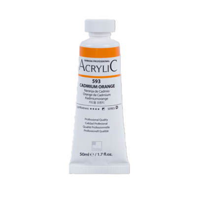 ShinHan Akrylová barva 50 ml Cadmium Orange 593