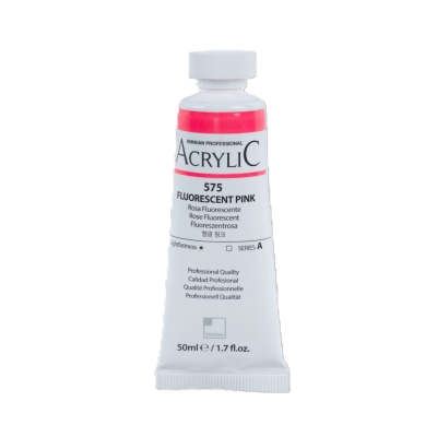 ShinHan Akrylová barva 50 ml Fluorescent Pink 575