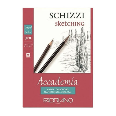 Fabriano Accademia Skicák A3 120g/m² 50 listů Lepený