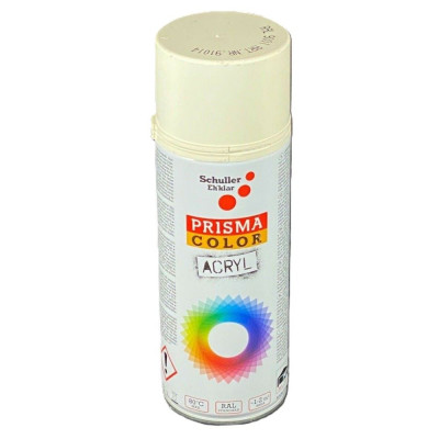 Schuller Prisma Color 91014 Barva ve spreji 400ml RAL9001 KRÉMOVÁ lesklá