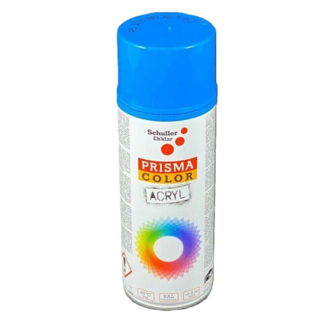 Schuller Prisma Color 91012 Barva ve spreji 400ml RAL5015 MODRÁ NEBESKÁ Lesk