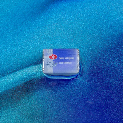 White Nights Akvarelová barva 2,5 ml Blue Shimmer 989