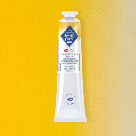 Nevskaya Palitra Olejová barva Master Class 46 ml Cadmium Yellow Medium 201