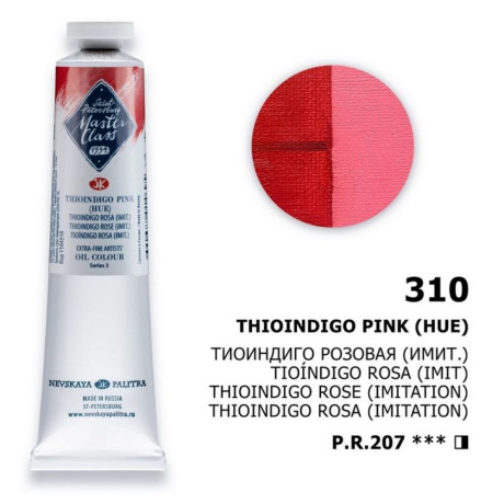 Nevskaya Palitra Olejová barva Master Class 46ml Thioindigo Pink (HUE) 310